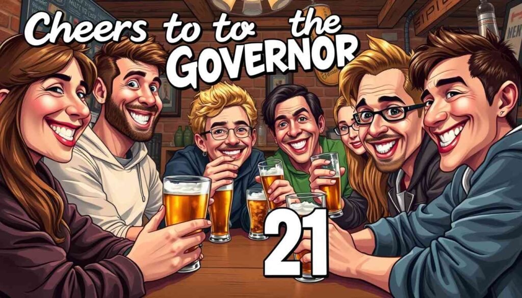 21 and Cheers to The Governor