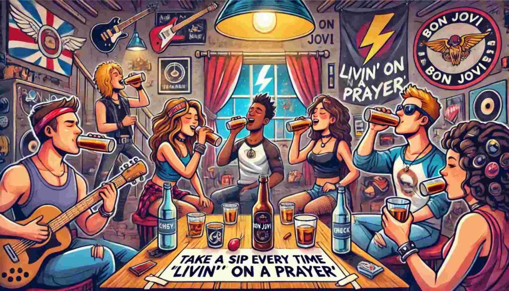 Livin' on a Prayer Drinking Game