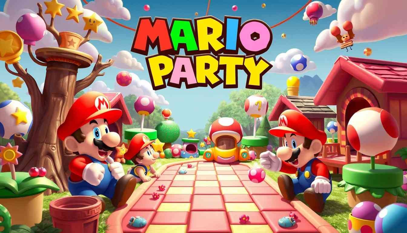 Mario Party Video and Drinking Game