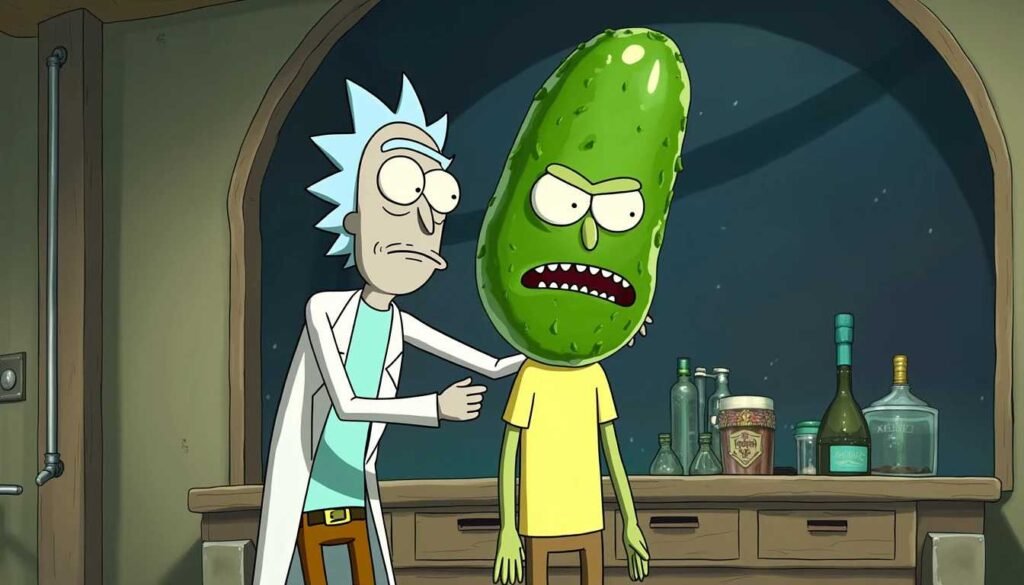 Rick and Morty Pickle Rick