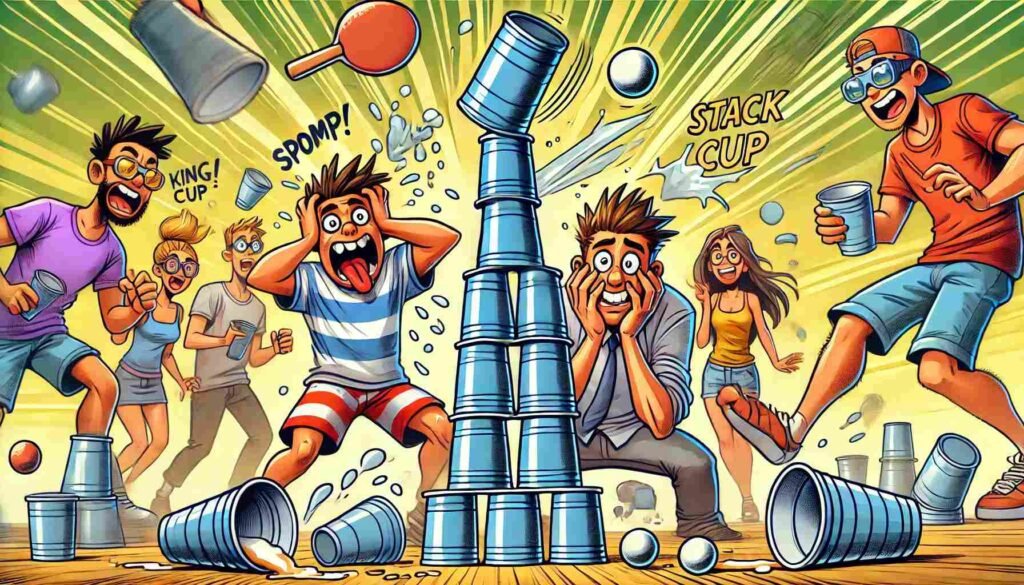 Stack Cup Showdown: Speed Stack And Boom Cup Chaos