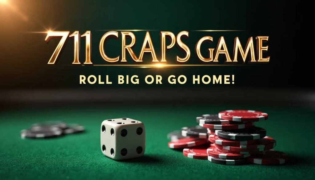 711 Craps: Mastering the Dice Game with Lucky 7 and 11 2 711 Craps Classic Casino Game