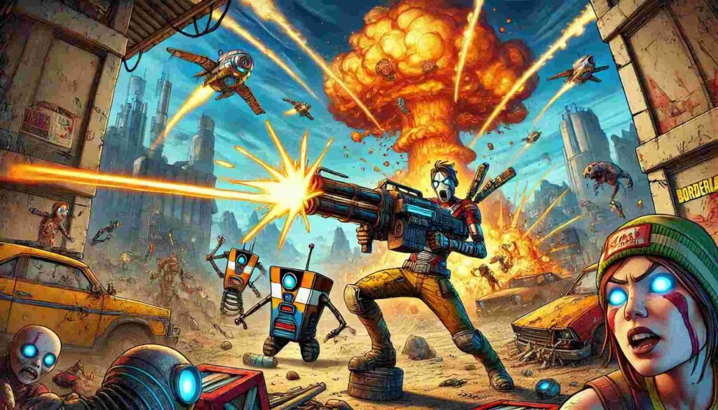 Borderlands Drinking Game: Smash Through Video Games and Movie 4 Borderlands Drink Through the Chaos