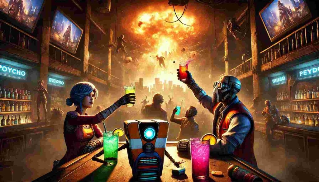 Borderlands Drinking Game: Smash Through Video Games and Movie 3 Borderlands Drinking Game