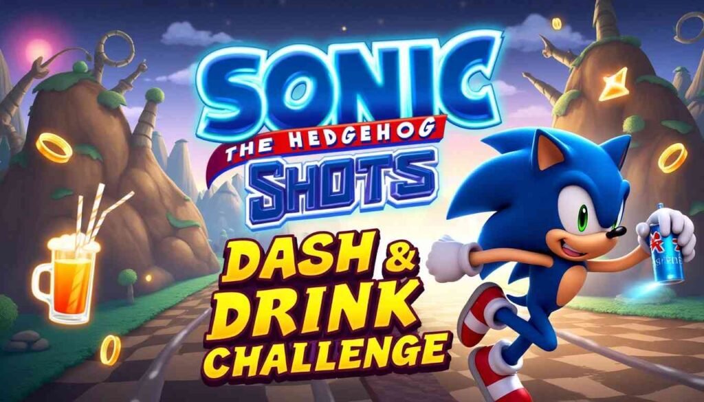 Drink and Dash with Sonic