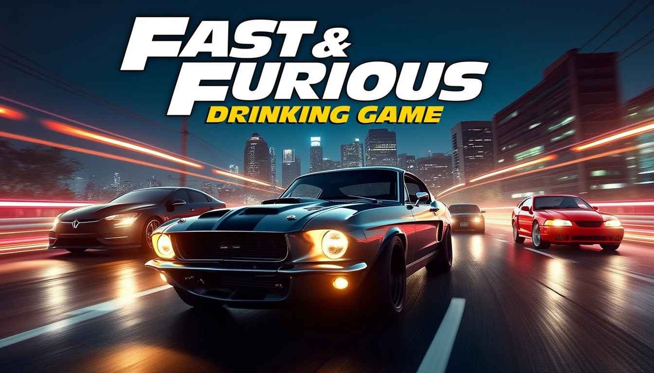 Fast and Furious Drinking Game