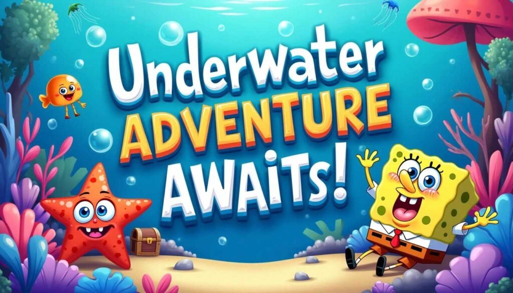 SpongeBob Underwater Advernture Awaits