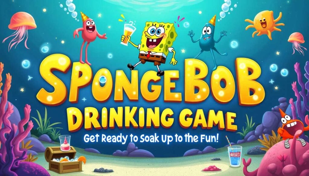 SpongeBob and Squarepants Drinking Game