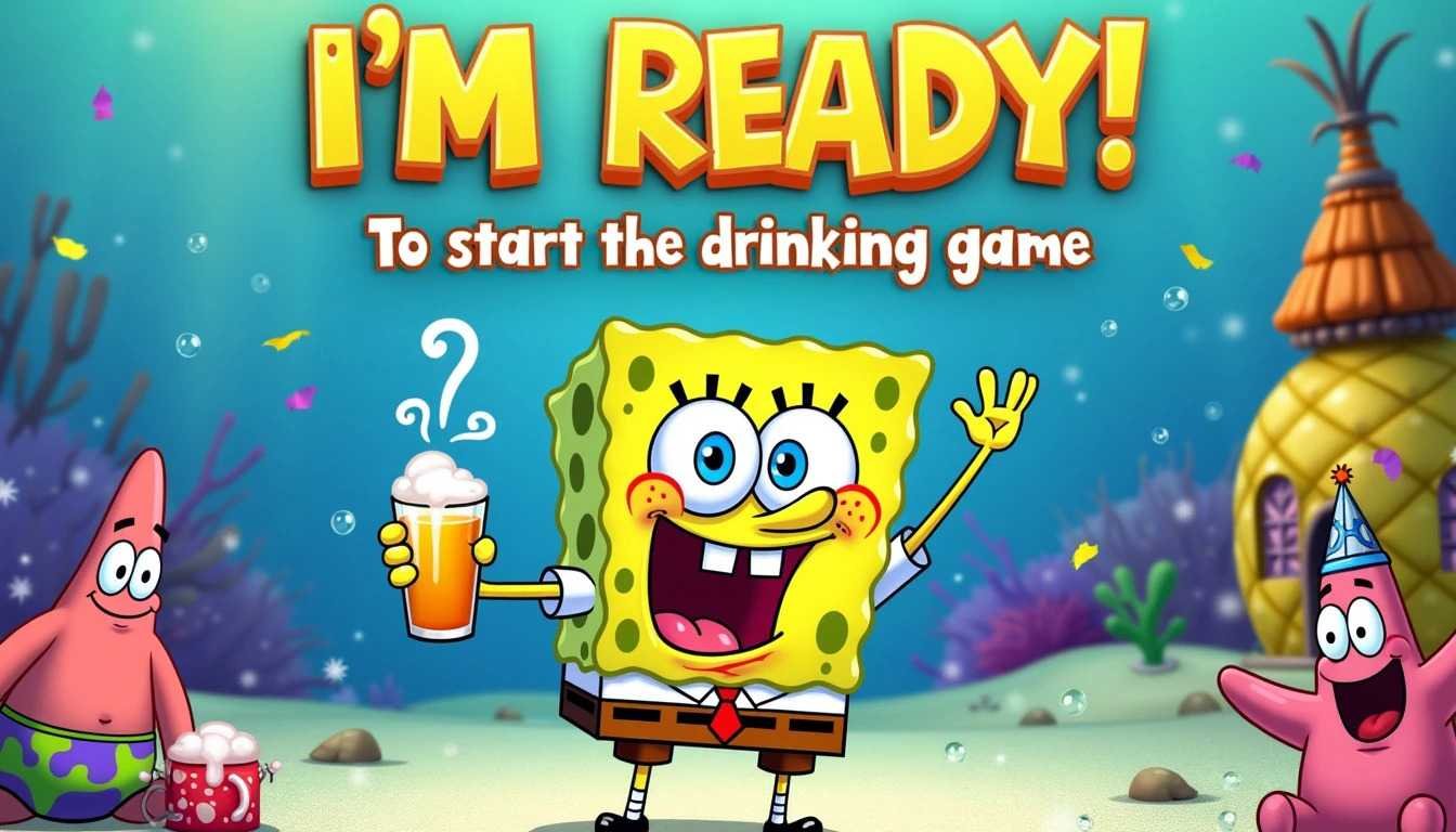 Spongebob Drinking Game