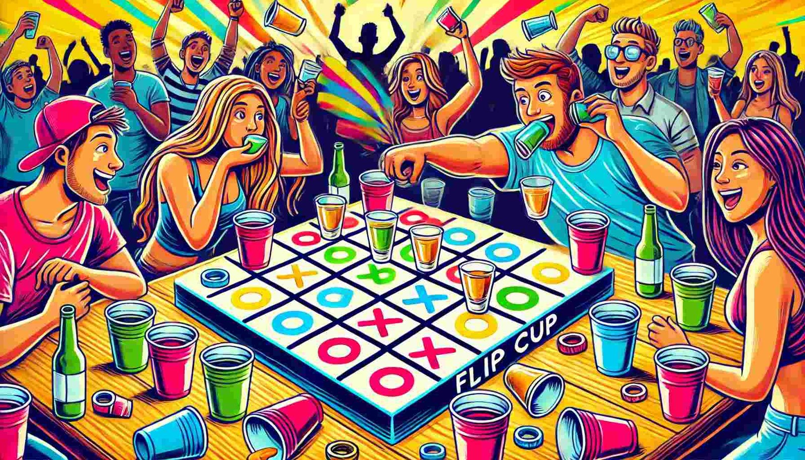 Tic Tac Toe Party Game
