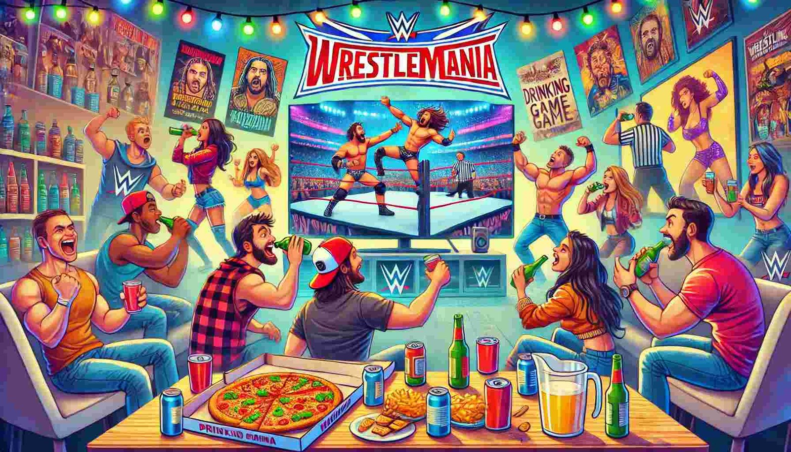 WrestleMania Drinking Game