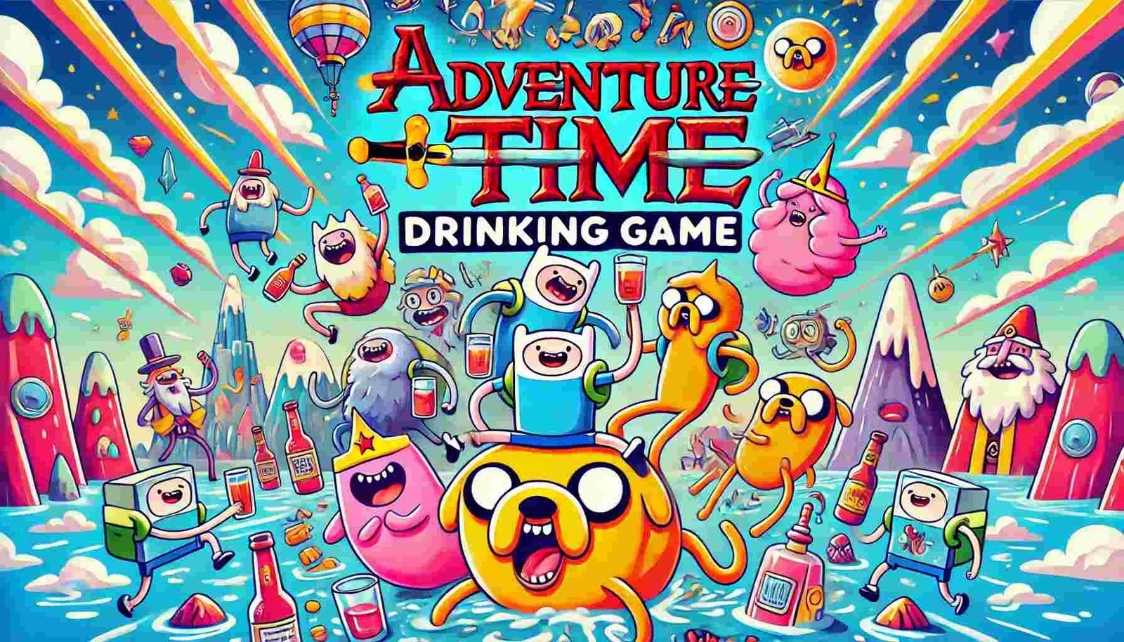 Adventure Time Drinking game