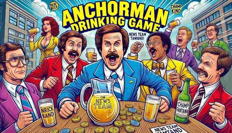 Anchorman Drinking Game