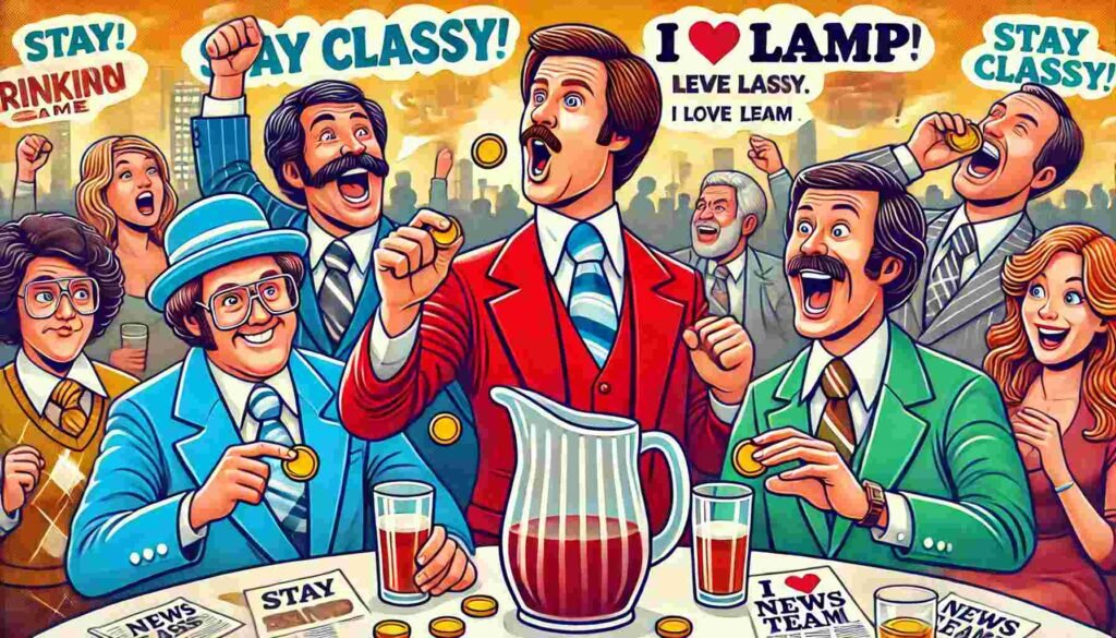 Anchorman Movie Drinking Games