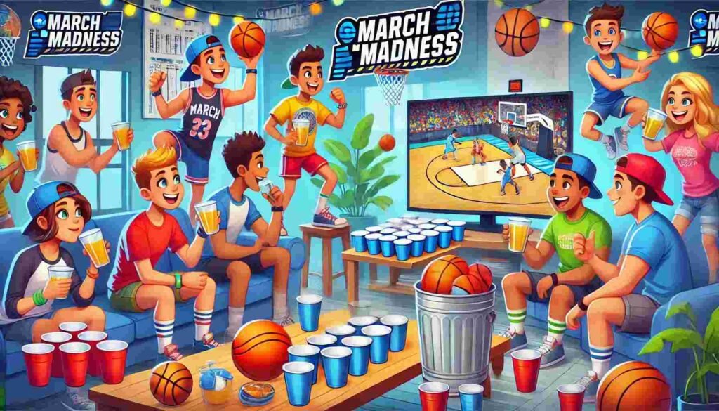 Basketball March Madness Drinking Games