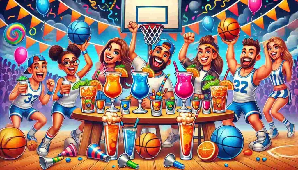 Basketball Themed Party Game