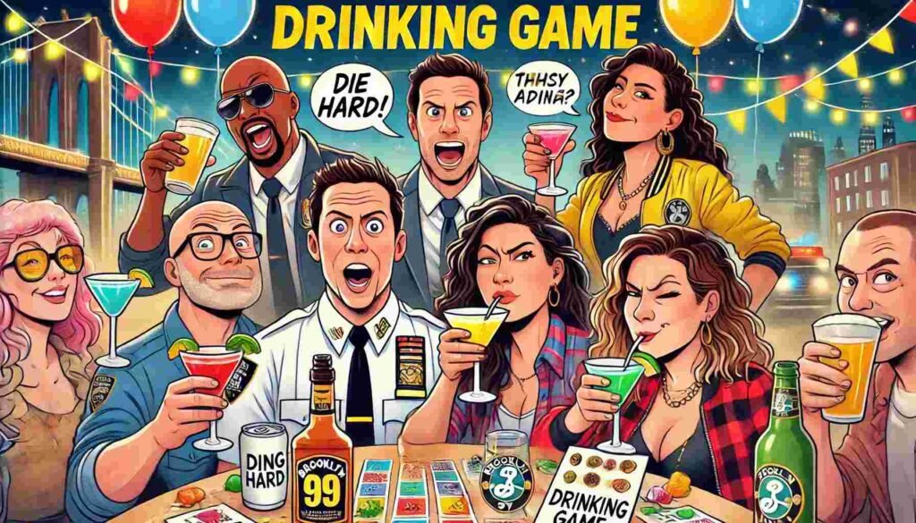 Brooklyn 99 Drinking Game: Funniest Moments & DIY Cocktails 4 Brooklyn Nine-Nine Drinking Game