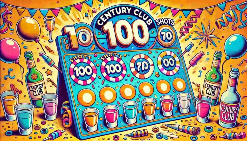 Century Club Drinking Game: Crush All 100 Shots Like a Legend 2 Century Club The 100 Shots Challenge