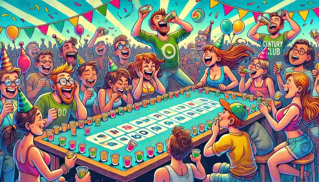 Century Club Drinking Game: Crush All 100 Shots Like a Legend 4 Drinking Games Beyond Century Club