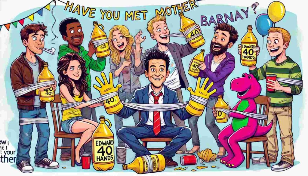 Edward 40 Hands with How I Met Your Mother Twist