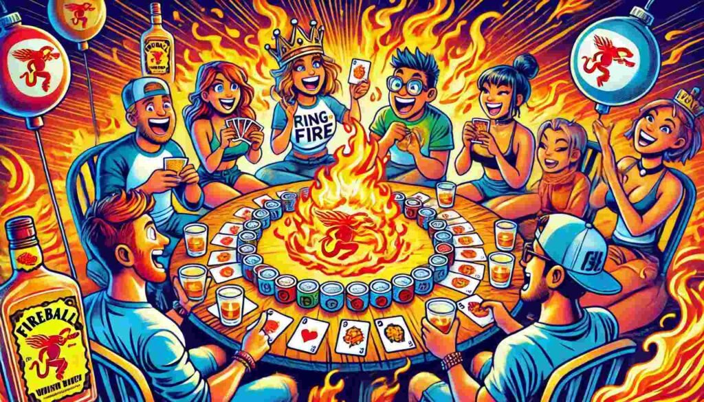 Fireball Ring of Fire Card Game