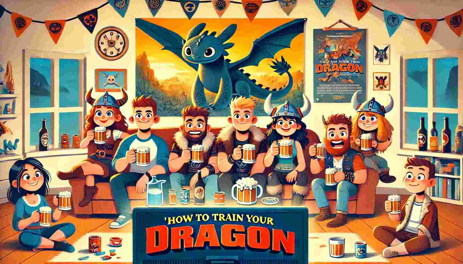 How to Train Your Dragon Drinking Game