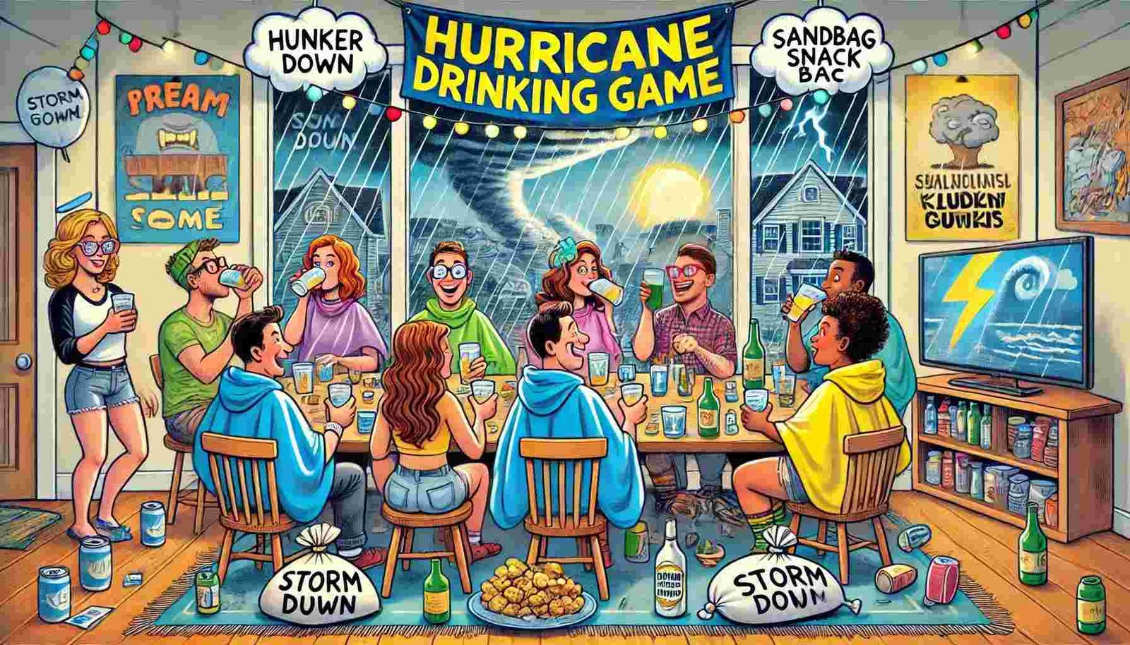 Hurricane Drinking game