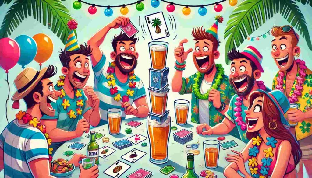 Palm Tree Stag Party Game