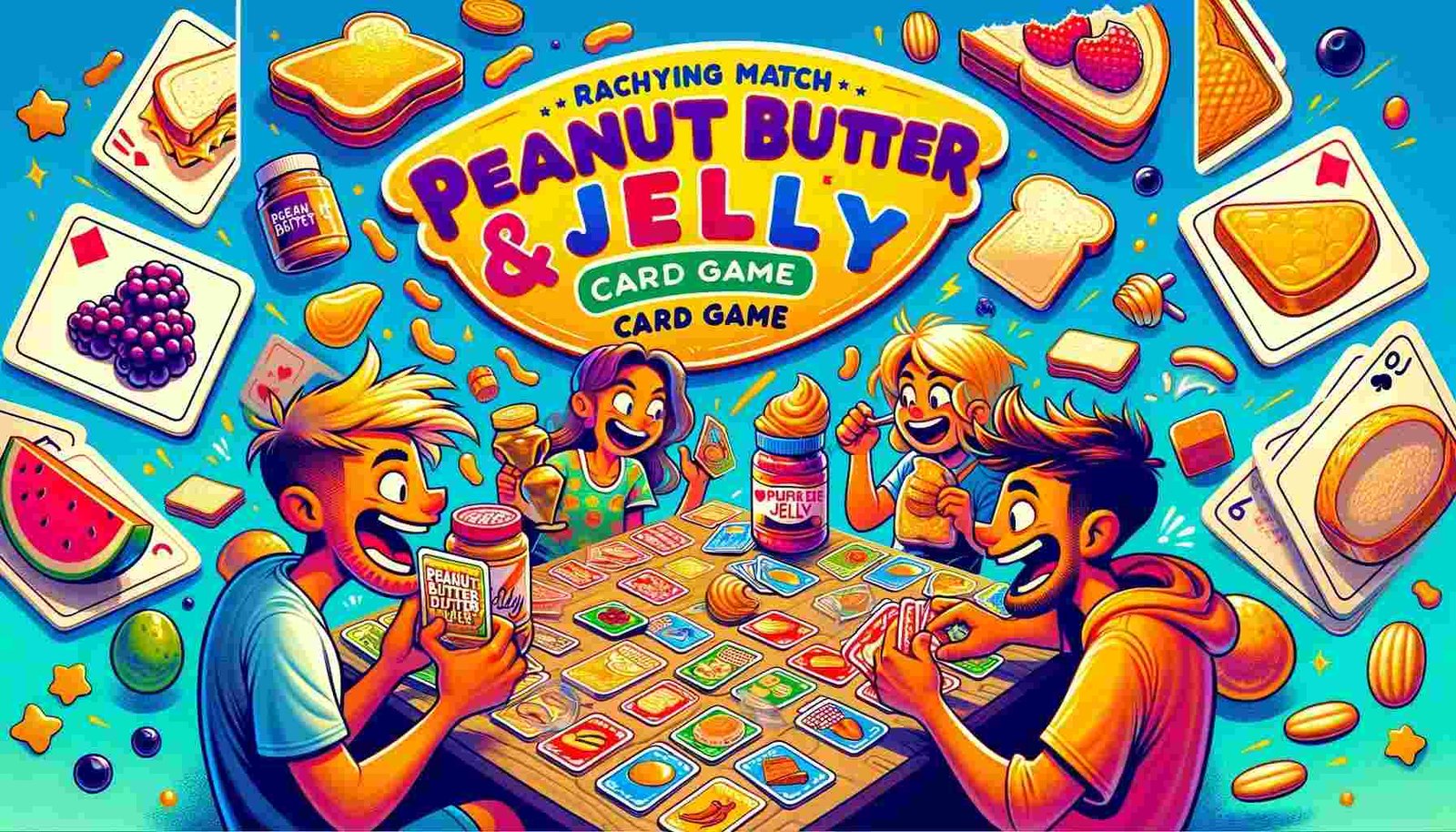 Peanut Butter Jelly Card Game