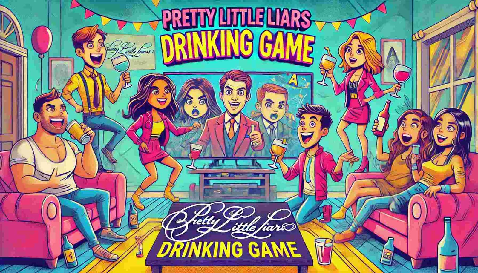 Pretty Little Liars Drinking Game