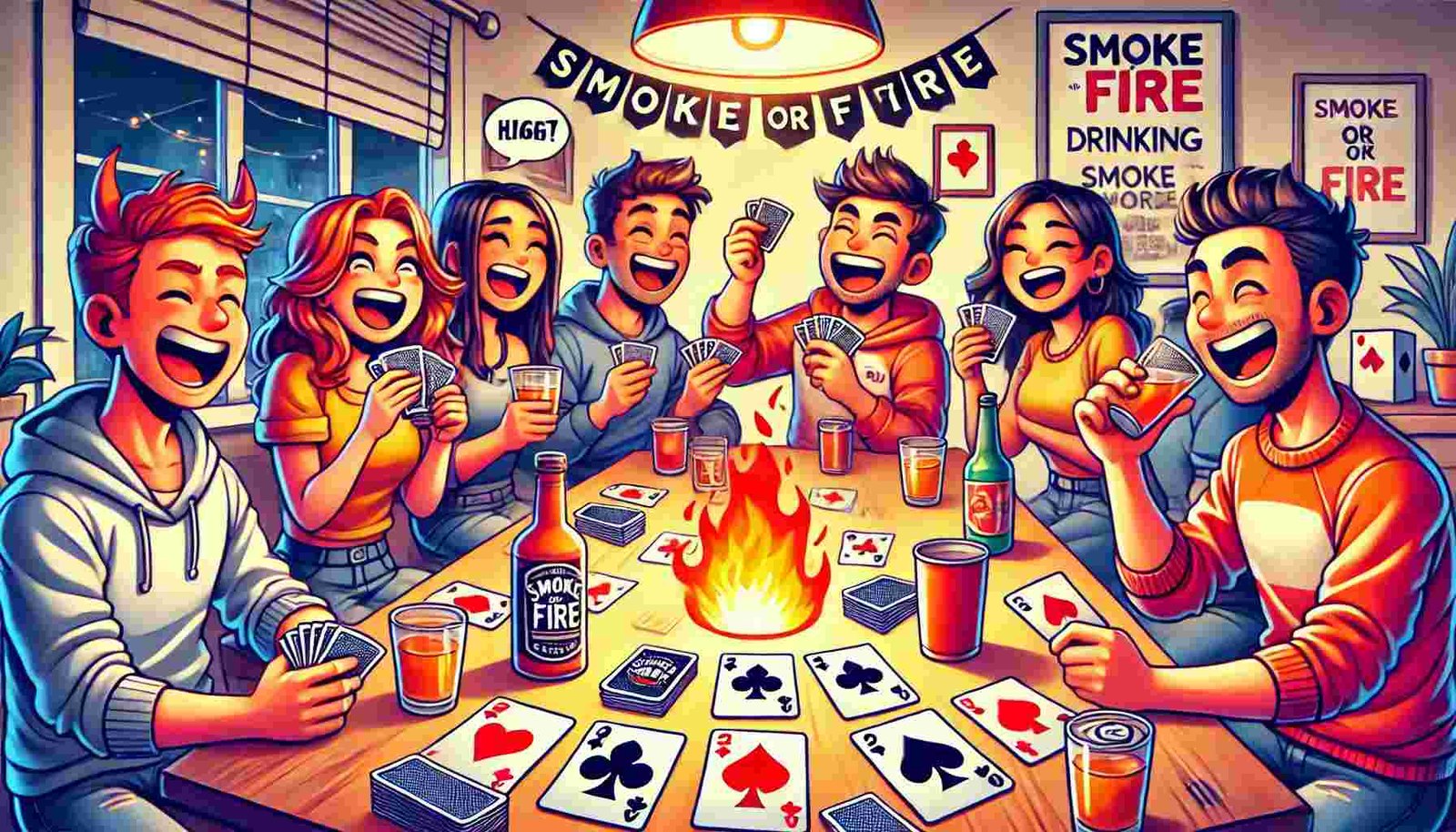 Smoke Or Fire Party Starter Game