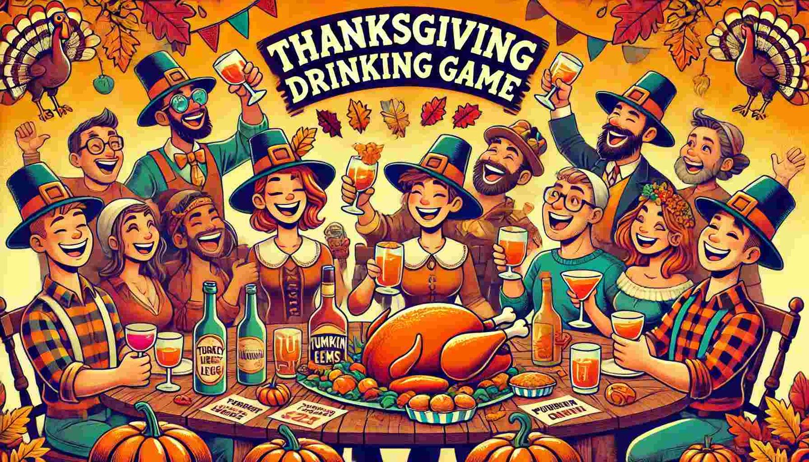 Thanksgiving Drinking Games