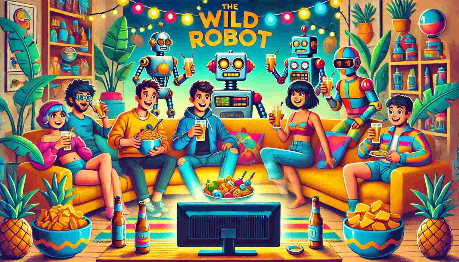 The Wild Robot Drinking Game