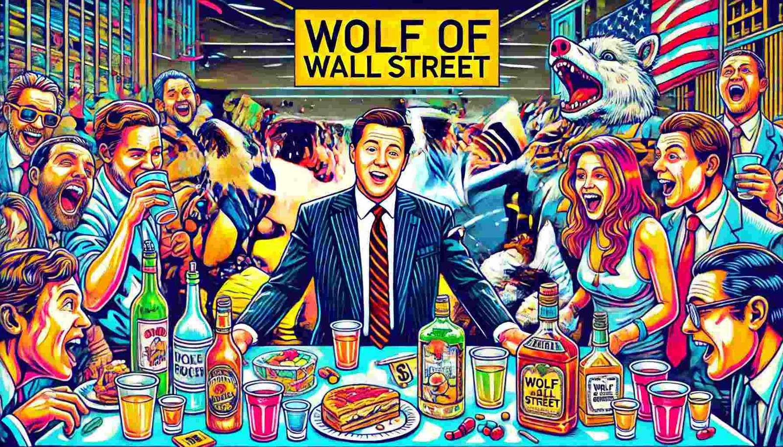 Wolf of Wall Street Drinking Game
