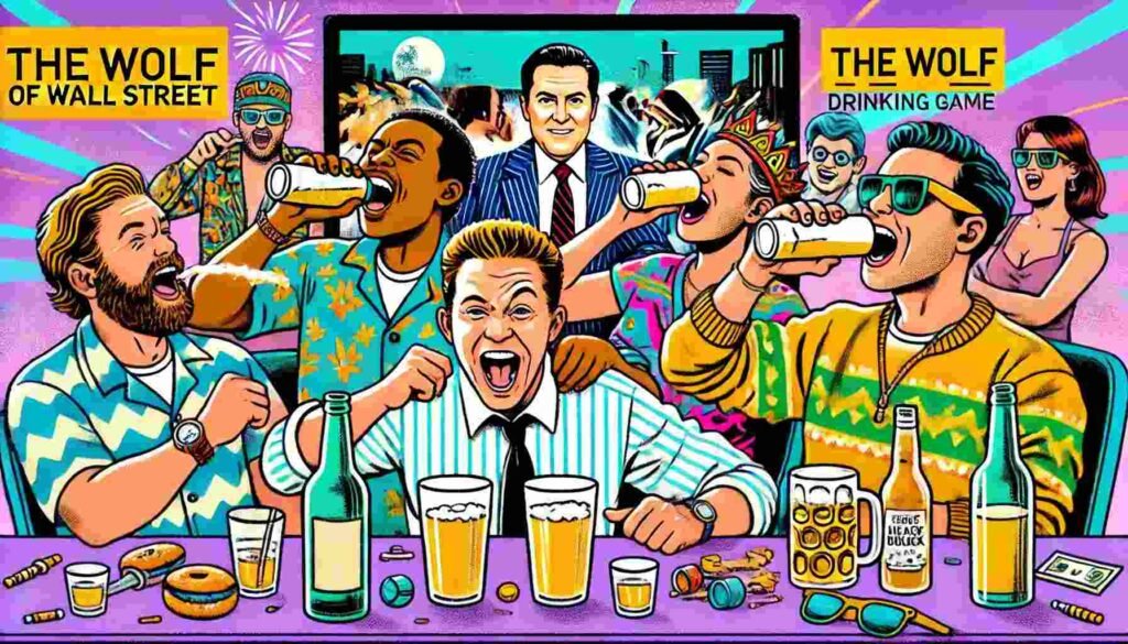 The Wildest Wolf of Wall Street Drinking Game: Party Like a Billionaire 4 Wolf Of Wall Street Fourth Wall Drinking Games