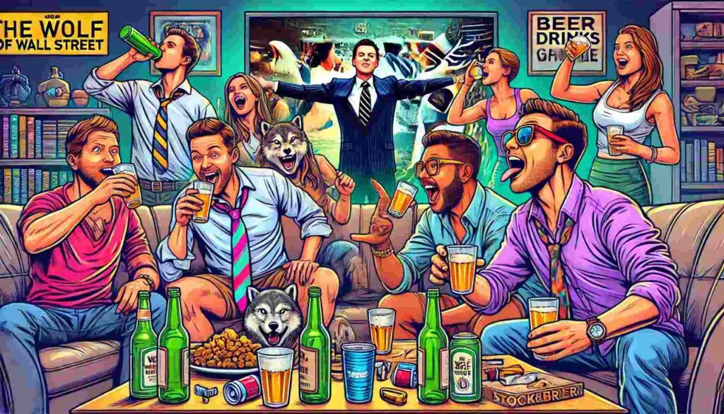 The Wildest Wolf of Wall Street Drinking Game: Party Like a Billionaire 2 Wolf Of Wall Street Movie Game