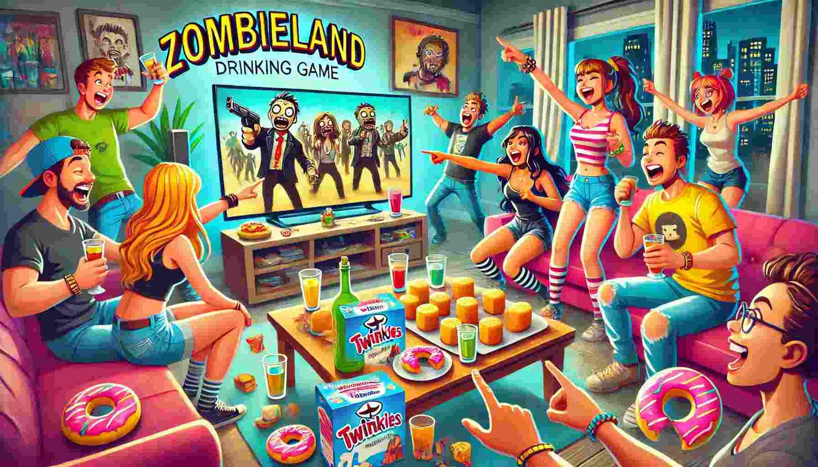 Zombieland Drinking game