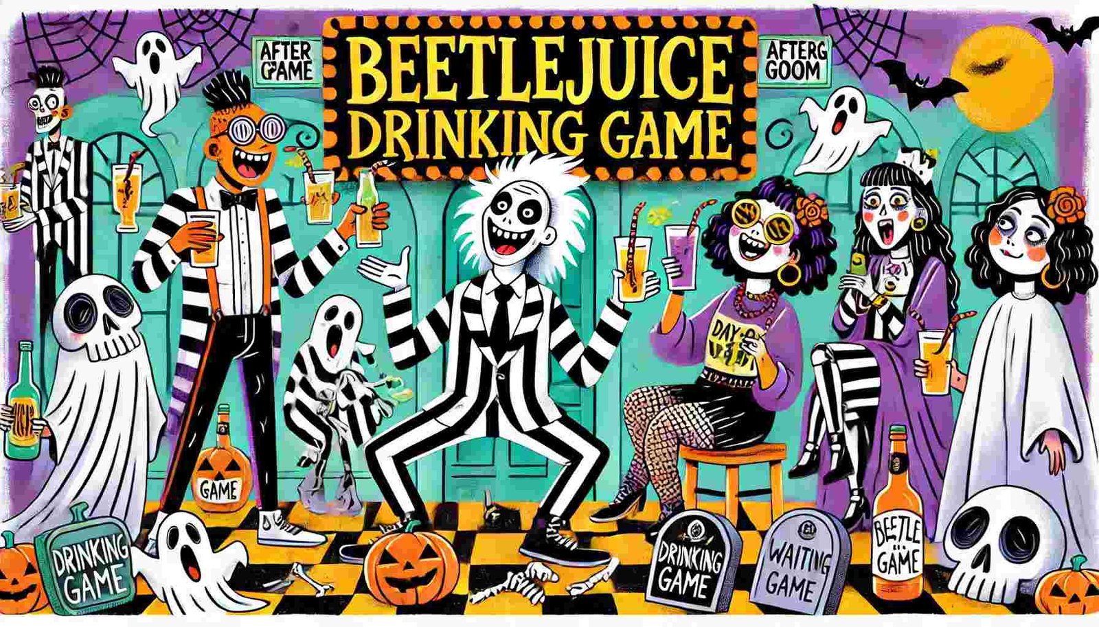 2024 Beetlejuice Drinking Game