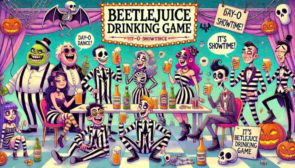 Beetlejuice Drinking Game