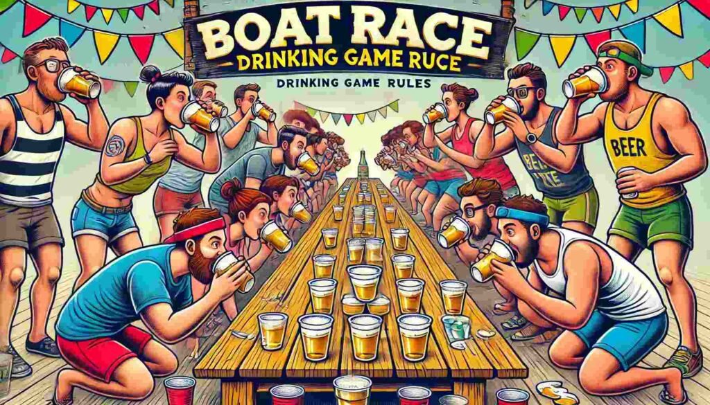 Boat Race Drinking Game: The Most Fun Team Beer Relay