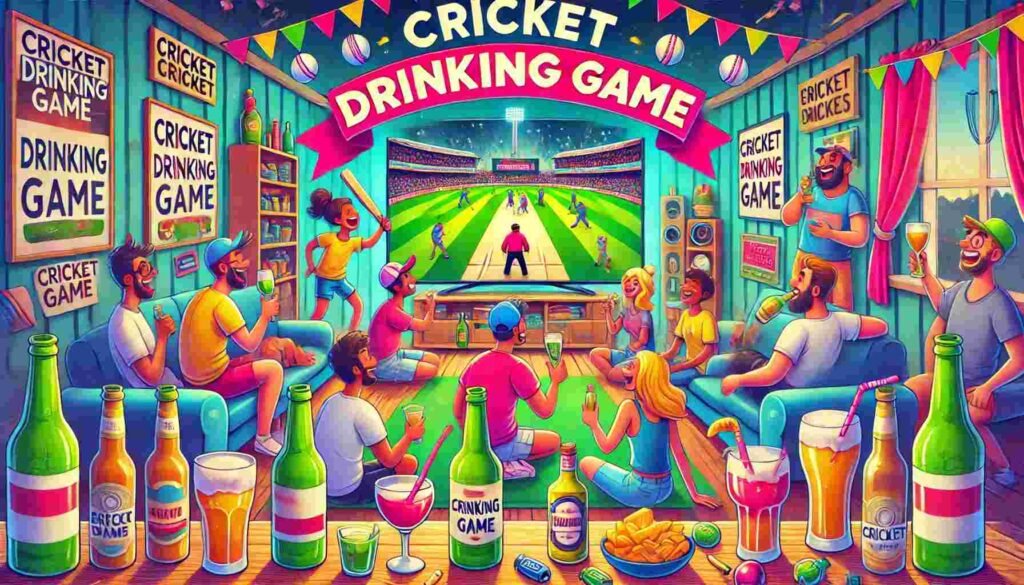 Cricket Drinking Game Party