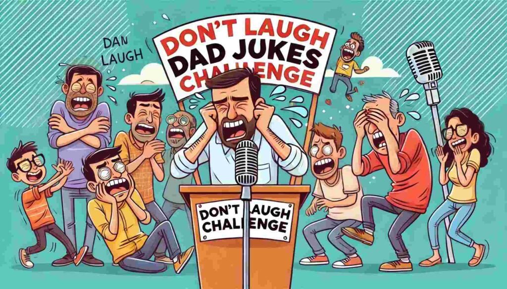 Dad Jokes Don't Laugh Challenge