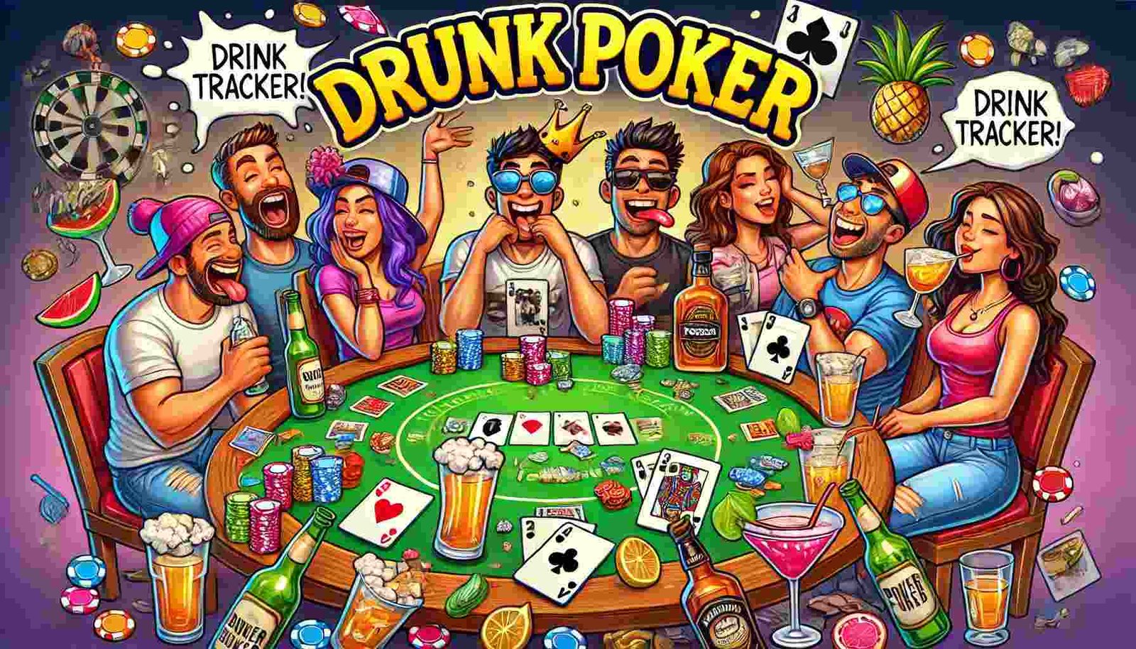 Drunk Poker Party