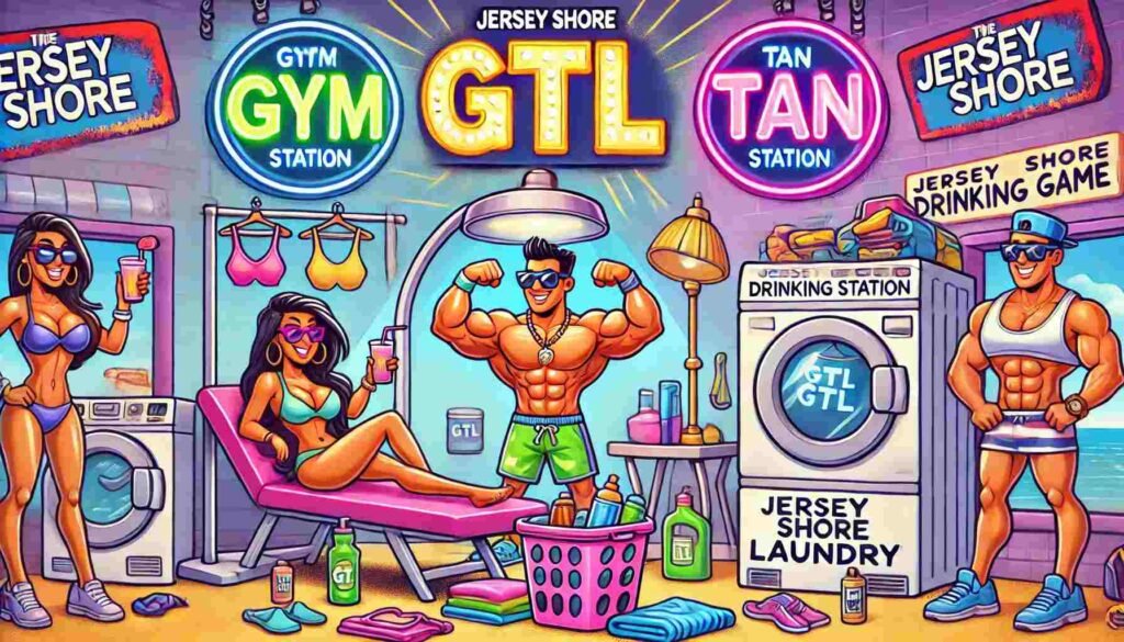 Epic Jersey Shore Mini-Games