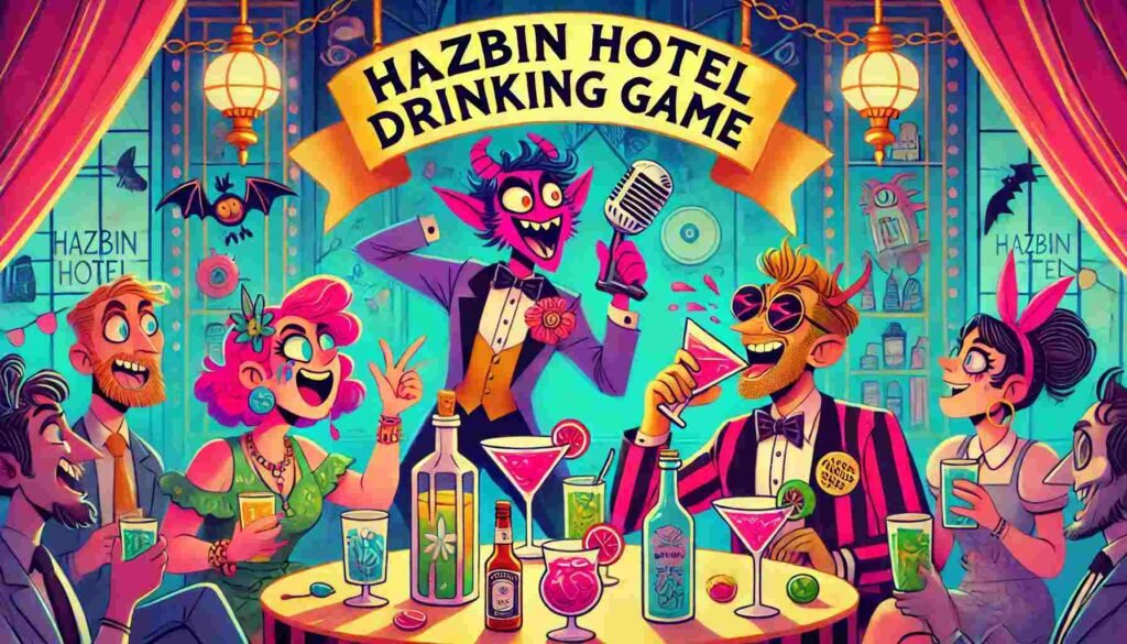 Hazbin Hotel Drinking Game Rules