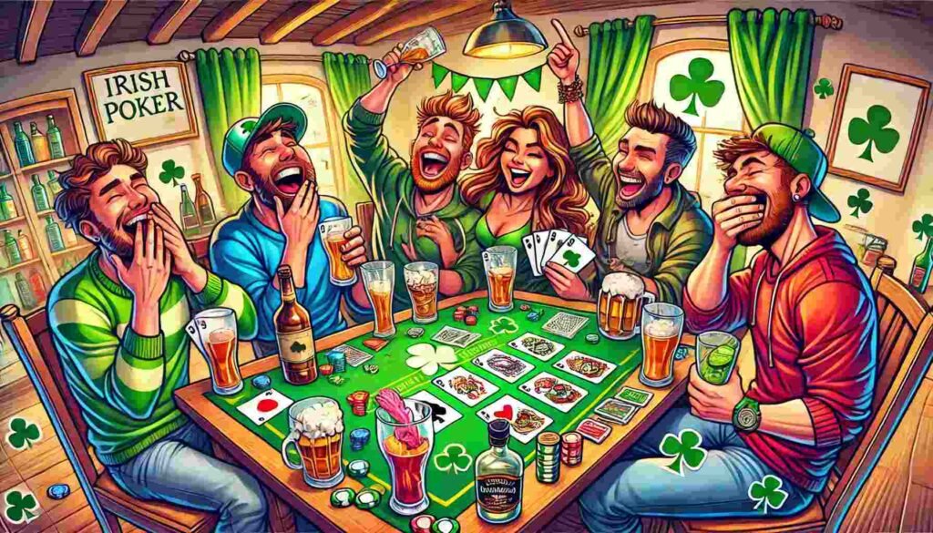 Irish Poker Drinking Game