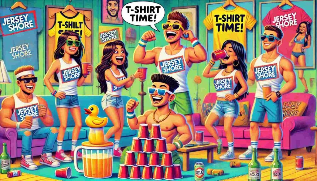 Jersey Shore T-Shirt Time Relay