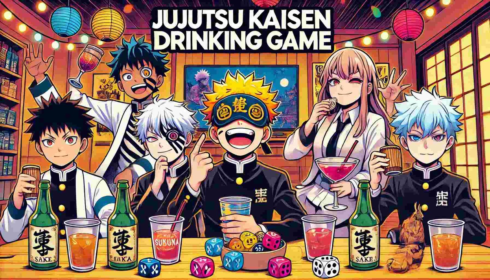 Jujutsu Kaisen Drinking Game