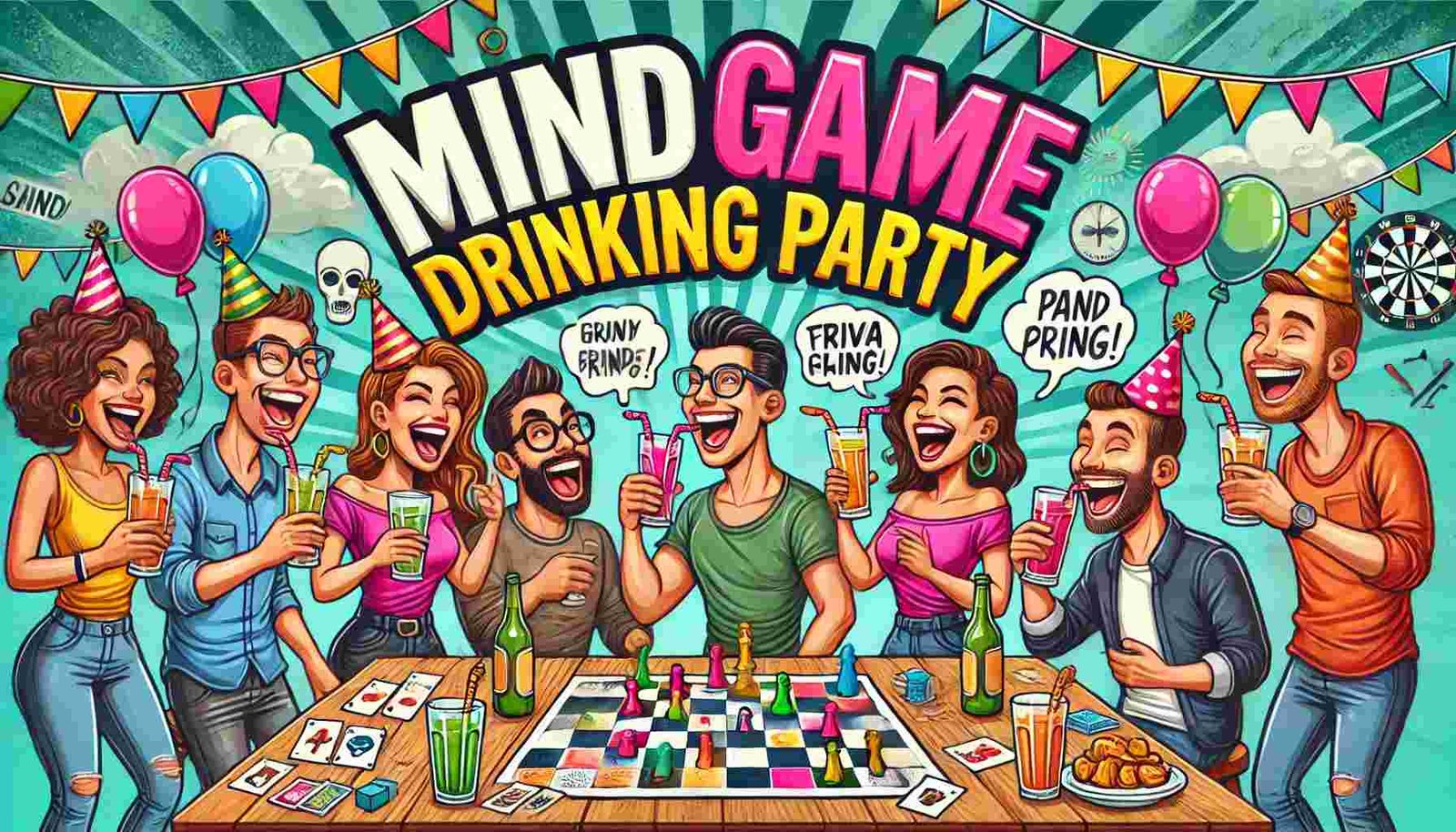 Mind Games Drinking Party