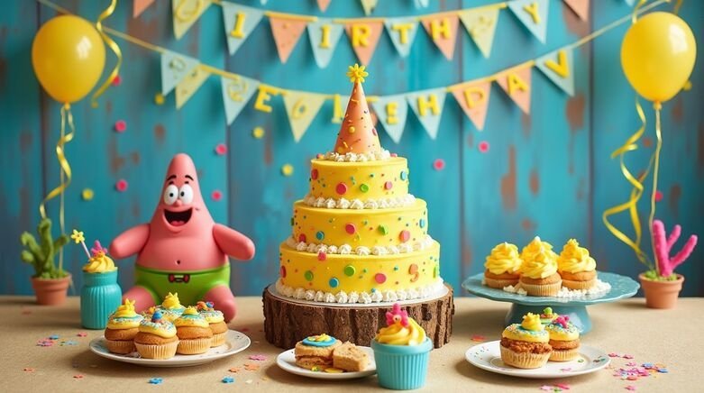 Spongebob Birthday Party Decorations